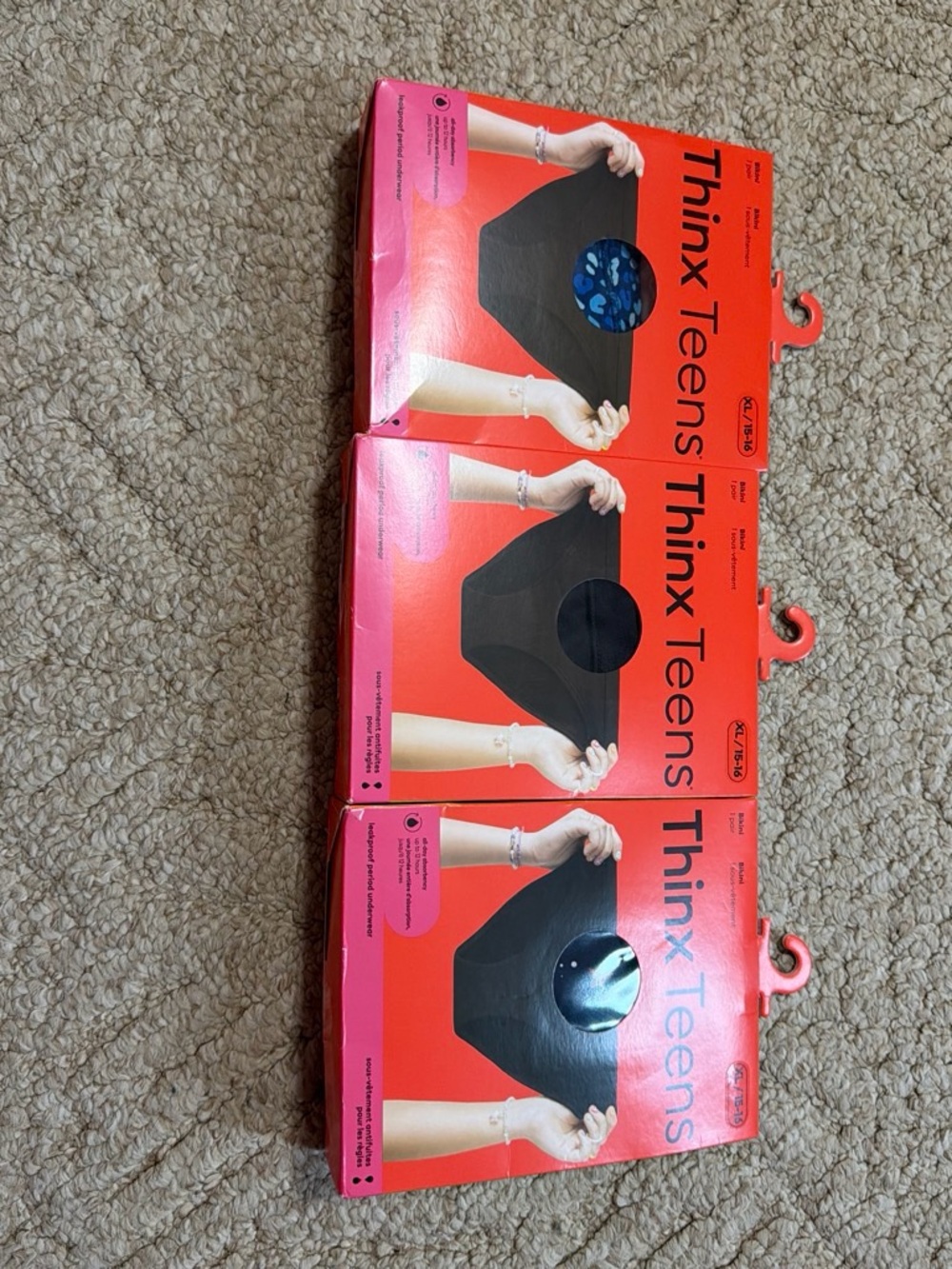 Thinx Teens packaged product